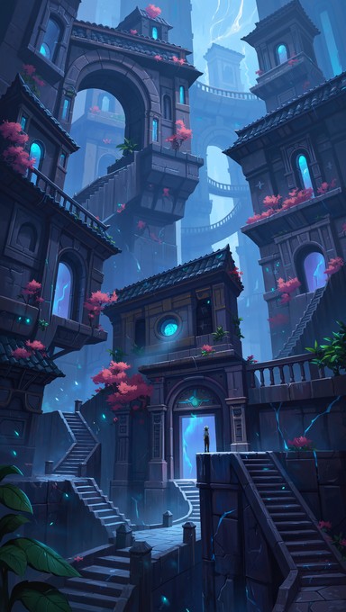 Impossible Labyrinth Design Free Impossible Magical Labyrinth Image - Labyrinth, Maze, Architecture ...