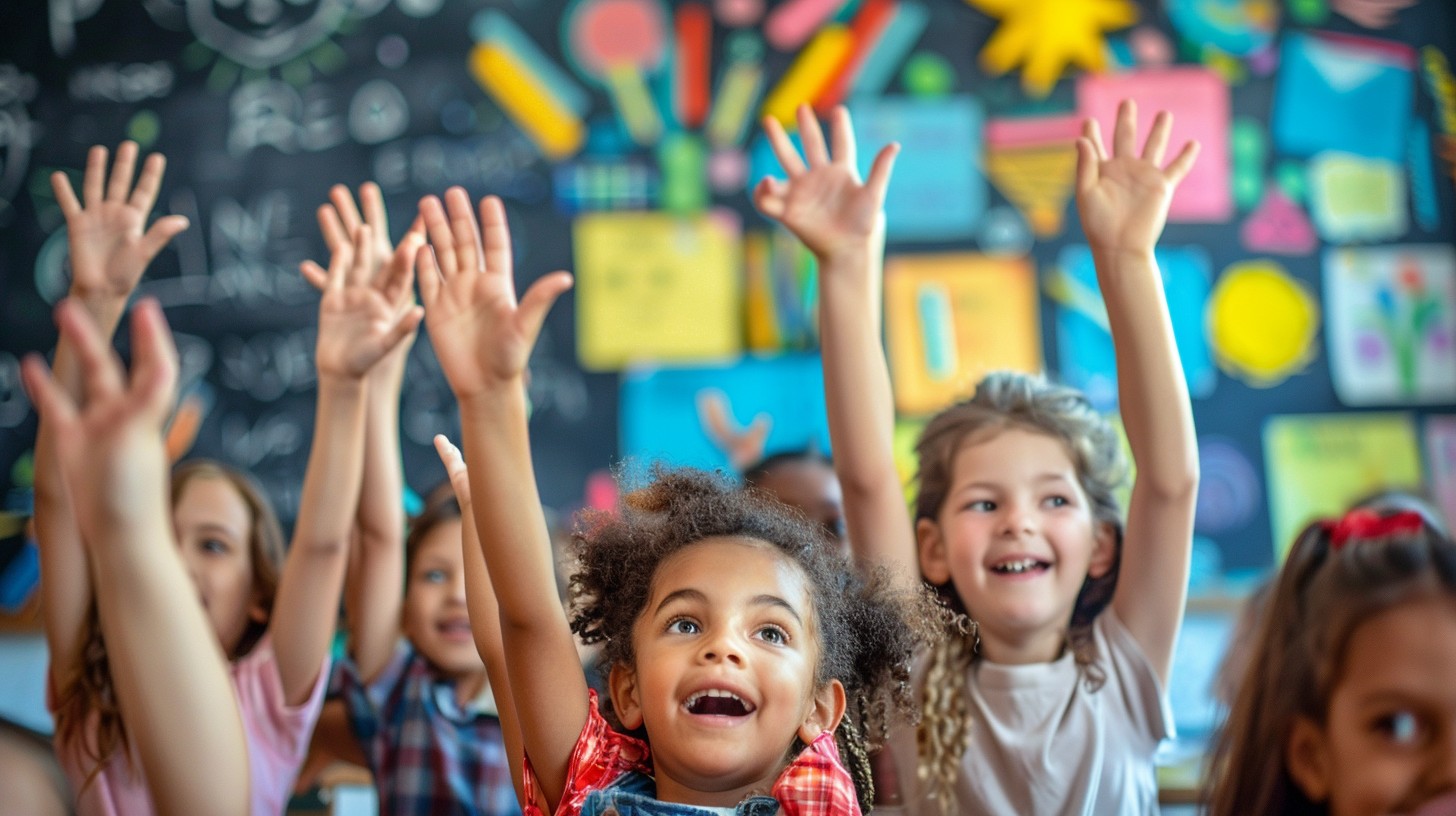 Free Joyful Classroom Activity Image - Children, Classroom, Education ...