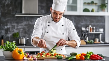 Free Chef preparing food Image - Chef, Cooking, Kitchen | Download at ...