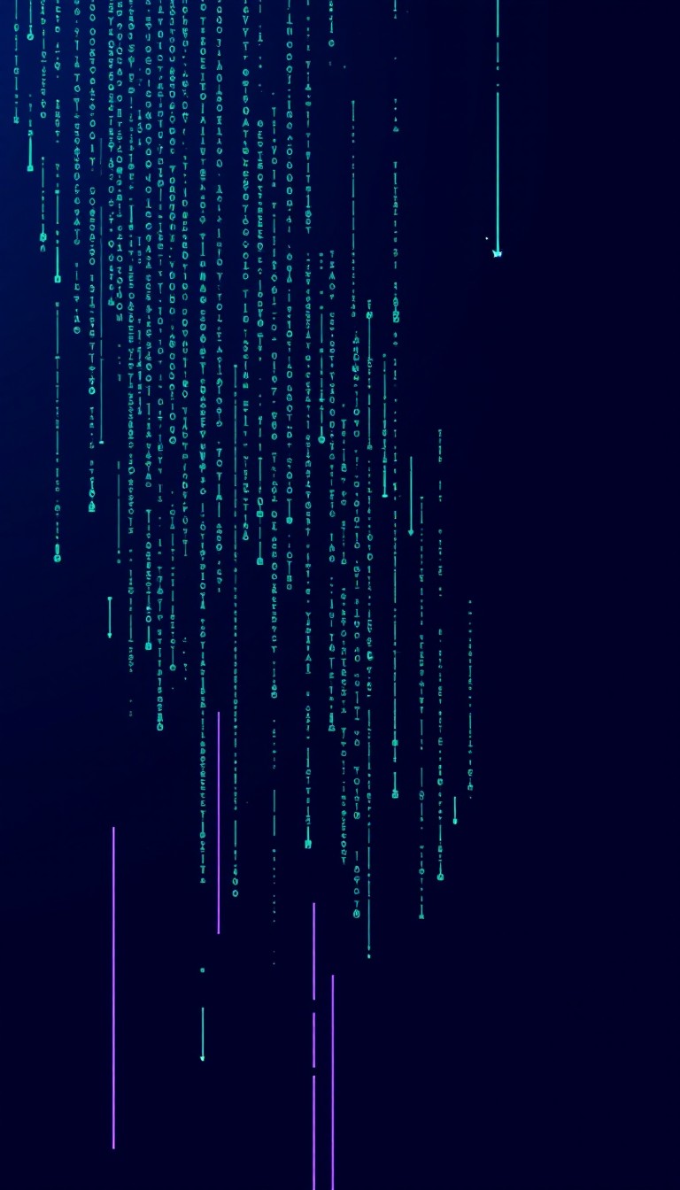 Free Digital Code Cascade Image - Cyberpunk, Code, Digital | Download ...