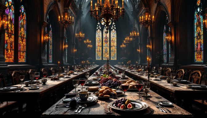 Free Gothic Dining Grandeur Image - Gothic, Cathedral, Dining ...