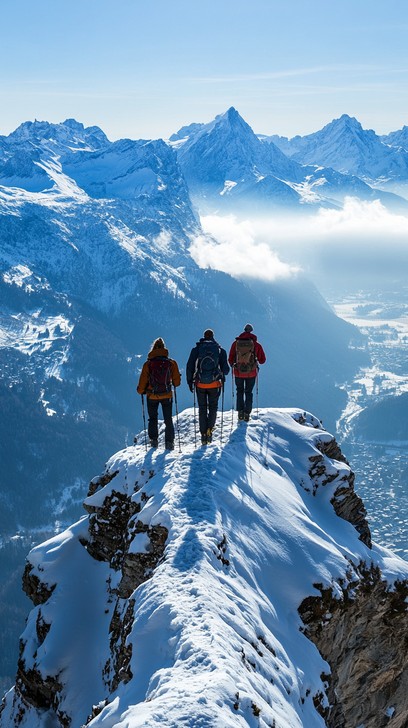 Free Mountaintop Adventure Trek Image - Mountaineering, Expedition ...