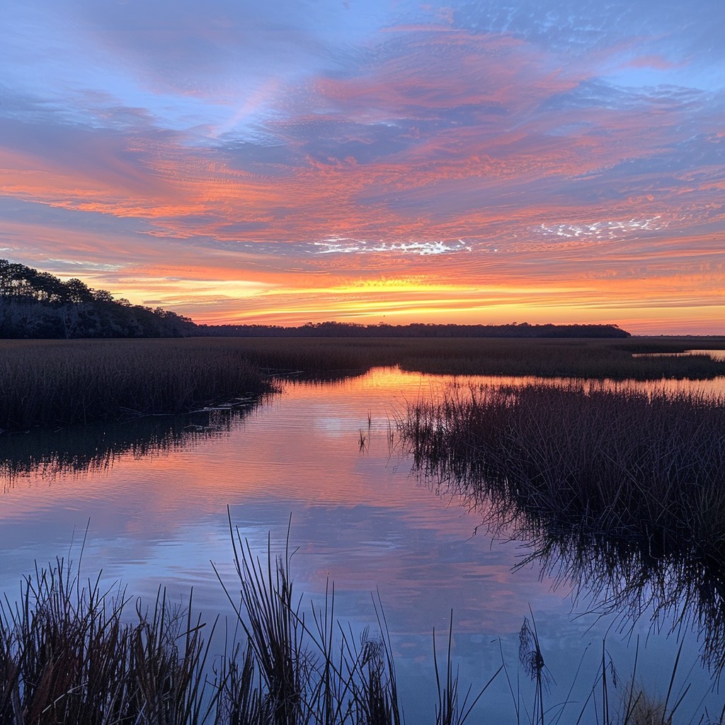 Free Sunset River Beauty Image - Sunset, River, Sky | Download at StockCake