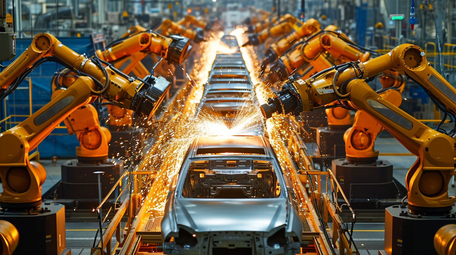 Free Automotive Assembly Line Image - Automation, Robotics ...