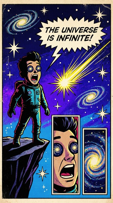 Free Infinite Cosmic Wonder Image - Comic, Popart, Retro | Download at ...