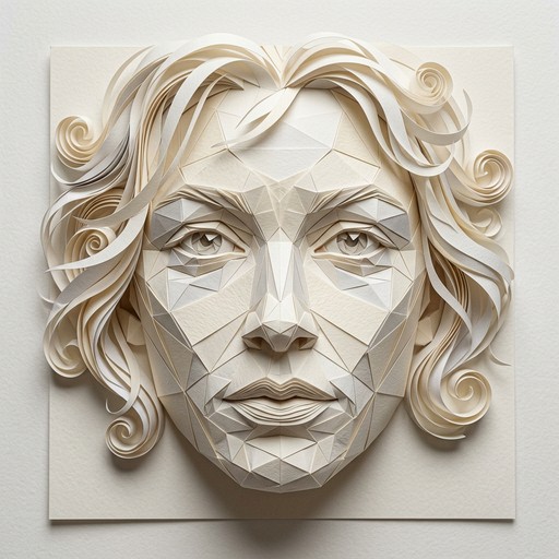 Paper Face Figure Free Origami Portrait Art Image - Origami, Paper, Portrait | Download ...
