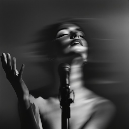 Free Passionate Vocal Performance Image - Monochrome, Dramatic, Singing ...