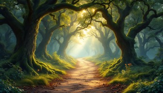 Free Mystical Forest Path Image - Forest, Path, Trees | Download at ...