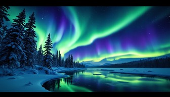Free Northern Lights Dance Image - Aurora, Borealis, Winter | Download ...