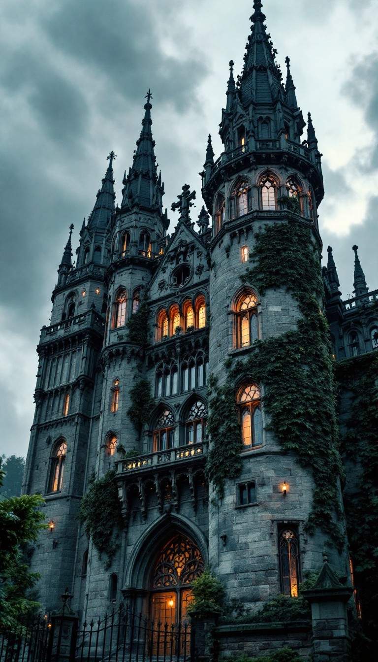 Free Gothic Spires Rising Image - Gothic, Castle, Spires | Download at ...