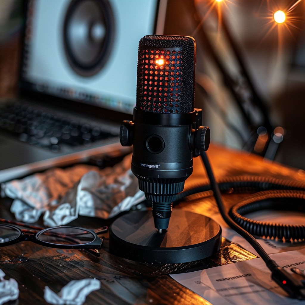 Free Professional Audio Setup Image - Microphone, Studio, Recording ...