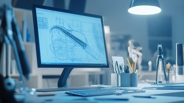 Free Architectural Design Workspace Image - Architecture, Design ...