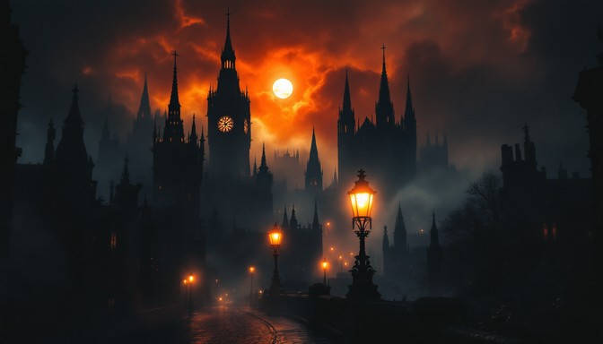 Free Gothic London Twilight Image - Gothic, London, Spires | Download ...