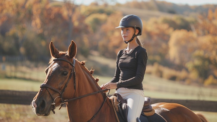 Free Equestrian autumn ride Image - Equestrian, Autumn, Rider ...
