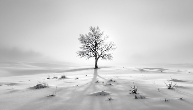 Free Solitary Winter Tree Image - Winter, Tree, Snow | Download at ...