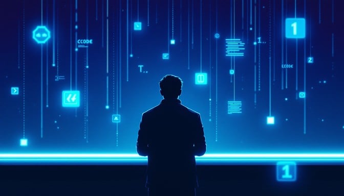 Free Coder's Digital Universe Image | Download at StockCake