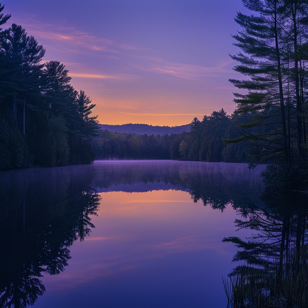 Free Tranquil Lake Sunset Image - Sunset, Lake, Reflection | Download ...