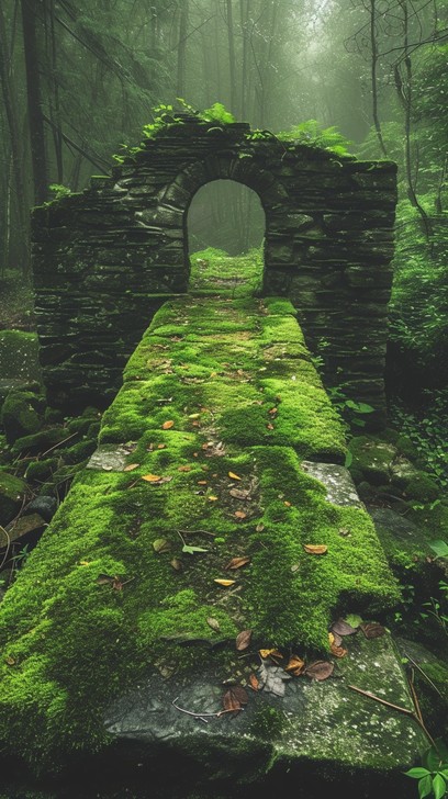 Free Enchanted Forest Archway Image - Forest, Archway, Mist | Download ...
