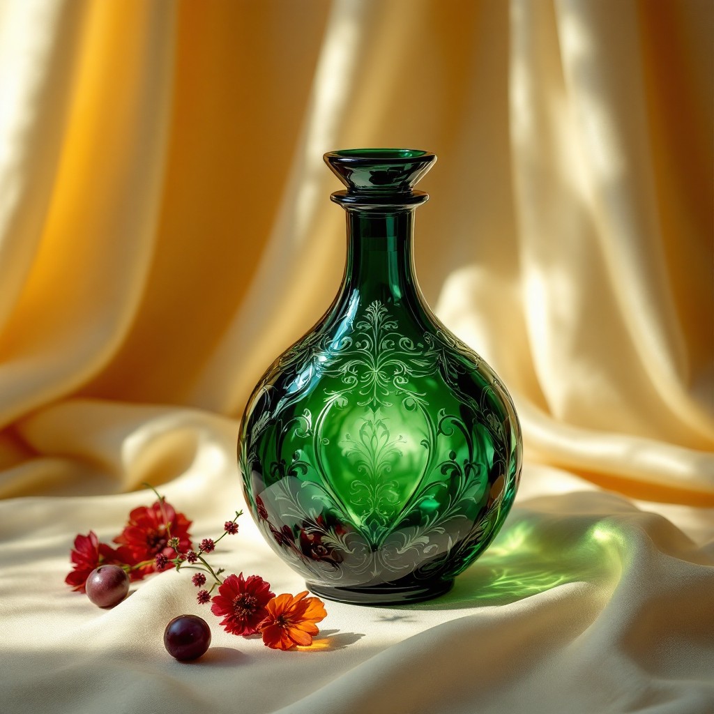 Free Emerald Glass Elegance Image - Bottle, Emerald, Glass | Download ...