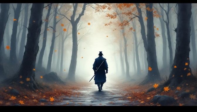Samurai Path Design Free Samurai's Misty Path Image - Samurai, Warrior, Forest | Download ...