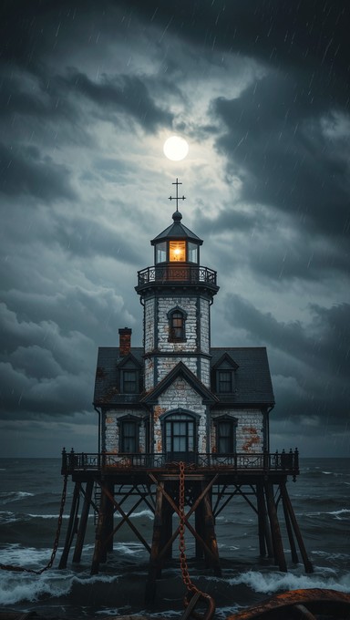 Grotesque Lighthouse Free Haunted Lighthouse Tower Photo - Lighthouse, Gothic, Victorian ...