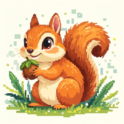 Free Cute Chibi Squirrel Image - Squirrel, Chibi, Pixel | Download at ...