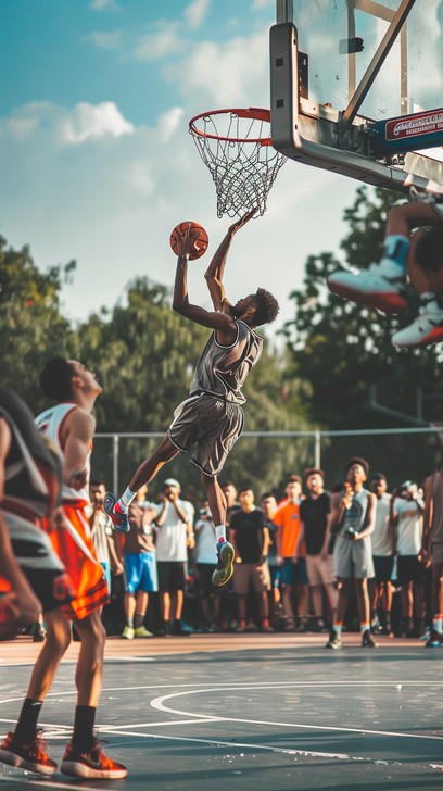 Free Dynamic Slam Dunk Image - Basketball, Athleticism, Slam | Download ...
