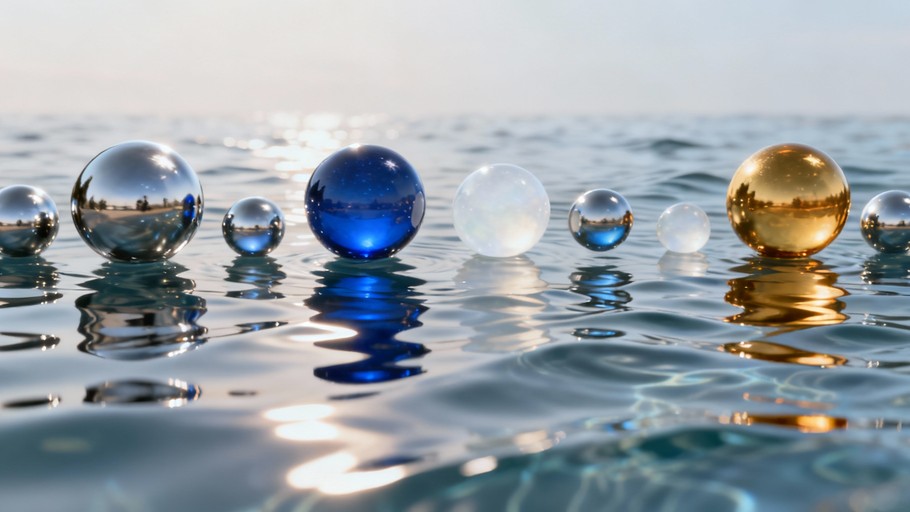 Free Reflective Spheres Float Image - Spheres, Chrome, Reflections ...