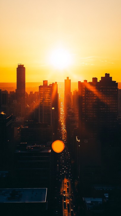 Free Sunset City Horizon Image - Sunset, City, Skyline | Download at ...