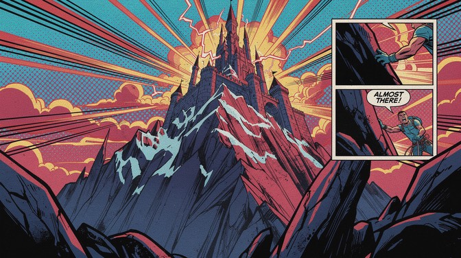 Free Comic Mountain Ascent Image - Comic, Mountain, Climber | Download ...