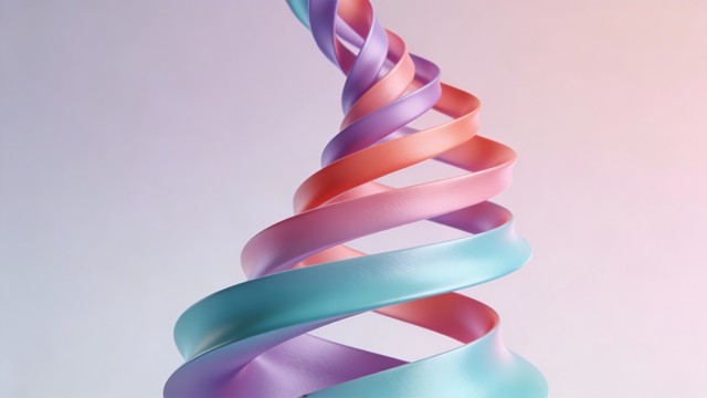 Negativity Ribbon Free Flowing Ribbon Spiral Image - 3d, Abstract, Ribbon | Download at ...