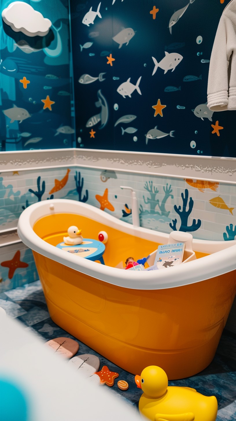 Free Colorful Bathtub Fun Image - Bathroom, Bathtub, Rubber | Download ...
