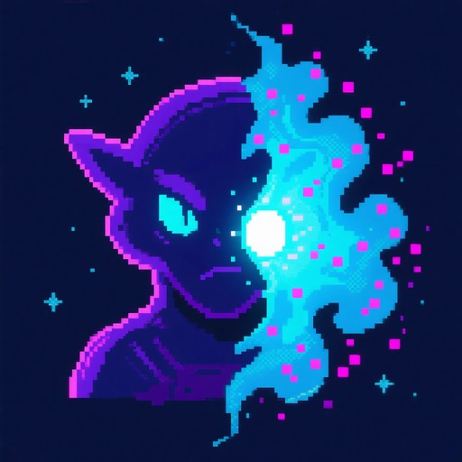 Free Ethereal Pixel Specter Image - Vapor, Pixel, Purple | Download at ...