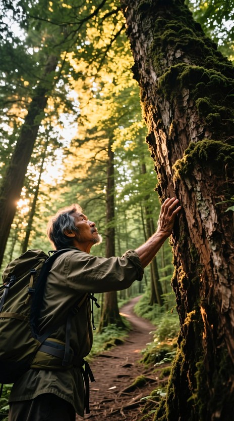 Free Wilderness Bridge Crossing Image - Forest, Hiker, Wilderness ...