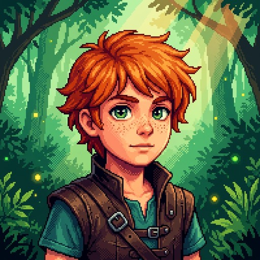 Free Pixel Adventure Hero Image - Pixel, Retro, Boy | Download at StockCake