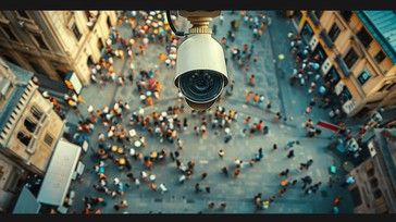 Download Surveillance Over Crowd Image - Surveillance, Crowd, Camera ...