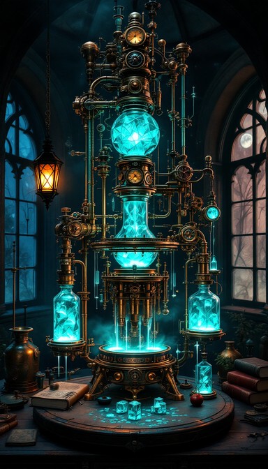 Free Mystical Invention Glows Image - Alchemy, Steampunk, Gothic ...