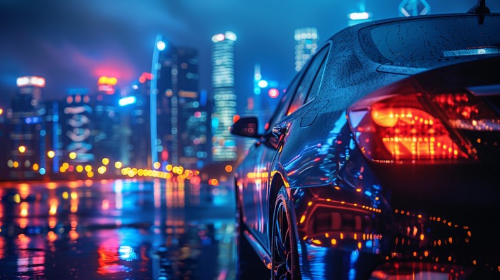 Free City Night Drive Image - Car, City, Night | Download at StockCake