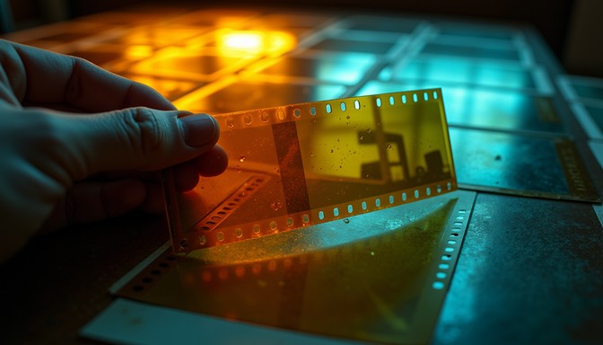 Backlighting Cinematic Example Free Backlit Cinematic Negative Image - Film, Negative, Analog ...