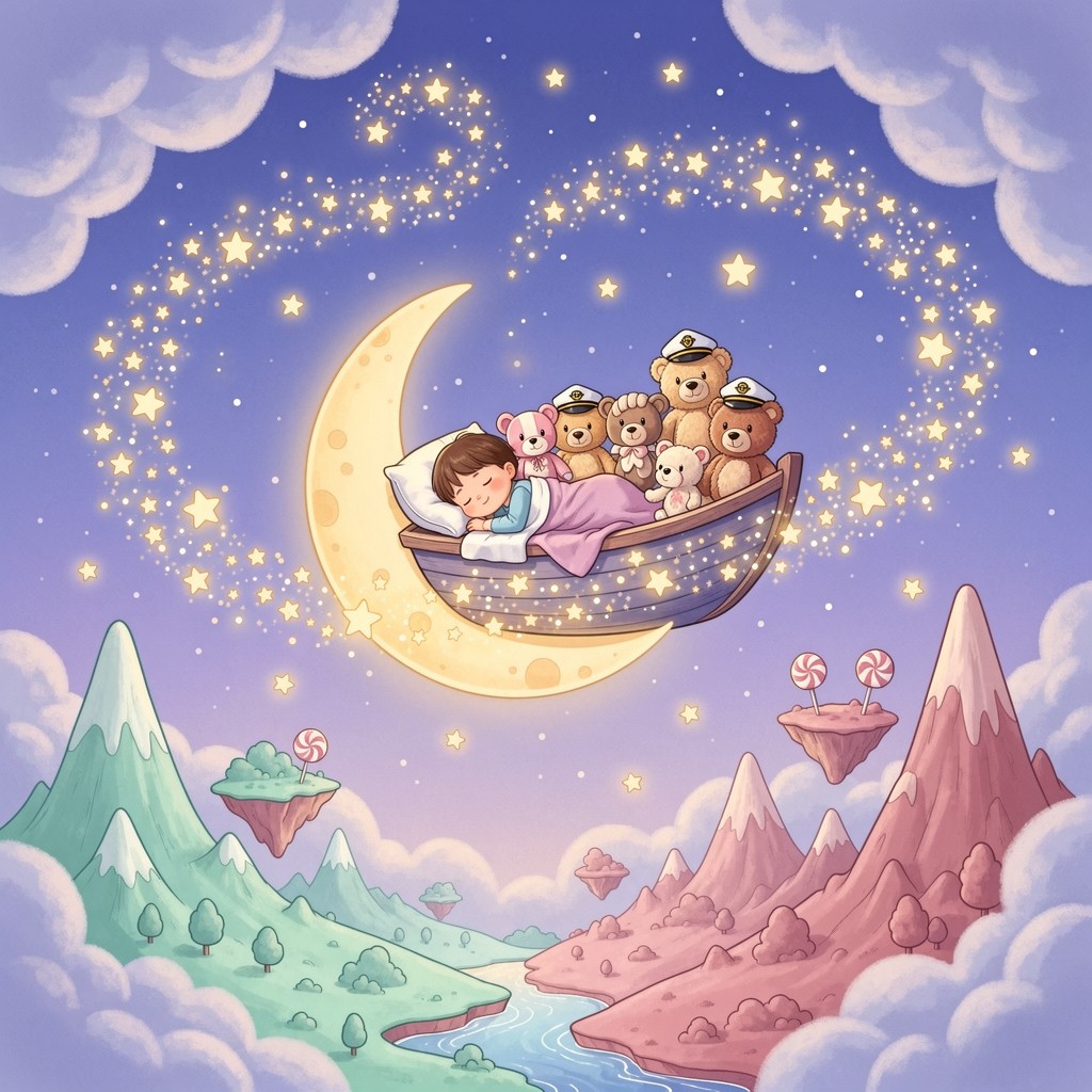 Free Magical Bedtime Journey Image - Child, Sleeping, Dreaming ...