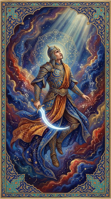 Free Cosmic Warrior Ascending Image - Warrior, Celestial, Cosmic ...