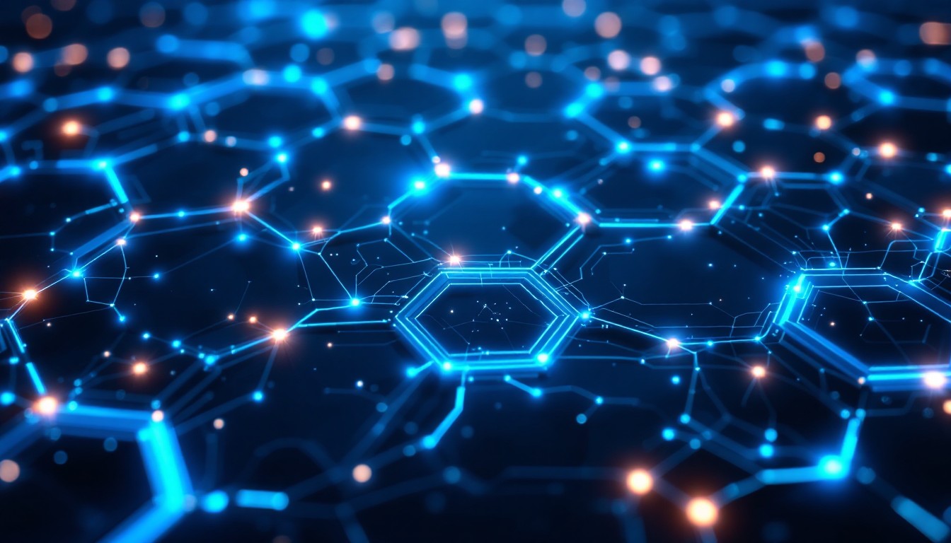 Network Technology Free Free Digital Network Technology Photo - Technology, Network, Hexagonal ...