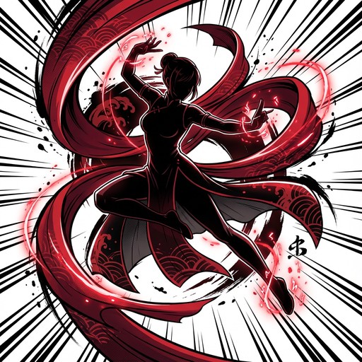 Free Red Suit Power Image - Anime, Manga, Red | Download at StockCake