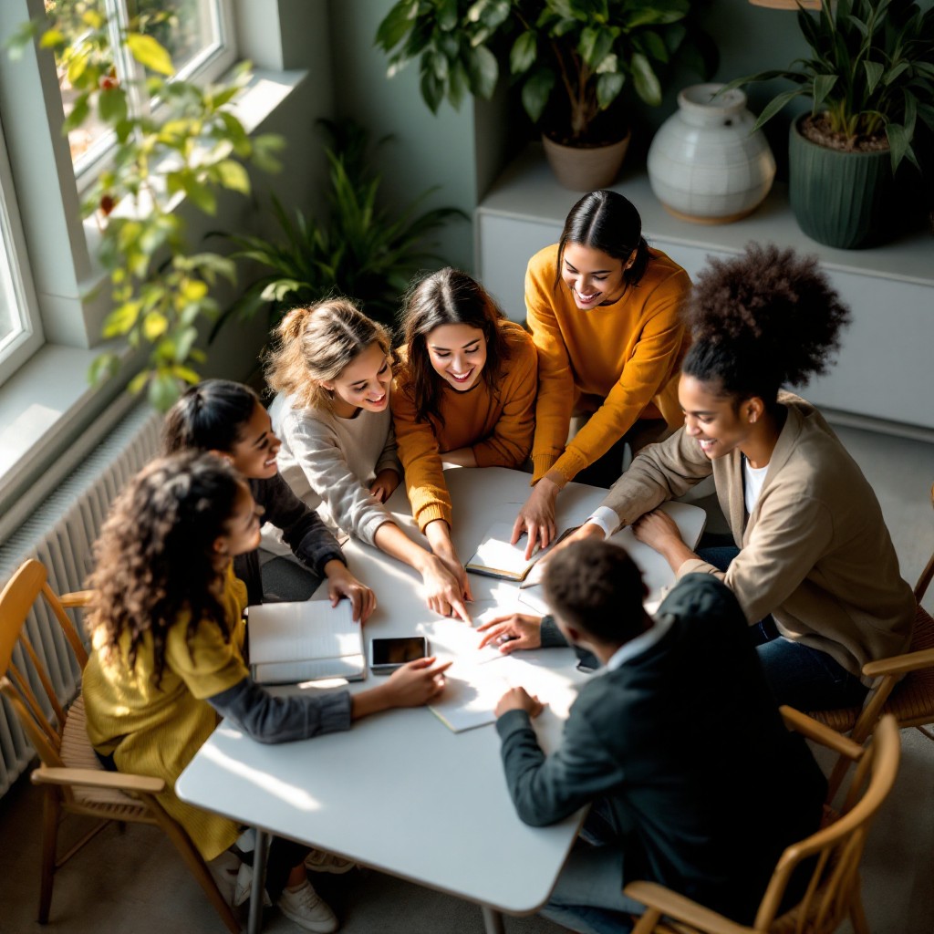 Free Collaborative Learning Circle Image - Students, Diversity ...