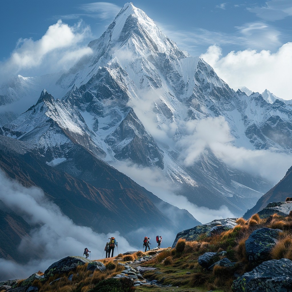 Free Mountain Adventure Trek Image - Mountain, Hikers, Adventure ...