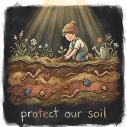 Free Protect Our Soil Image - Illustration, Chalk, Soil | Download at ...