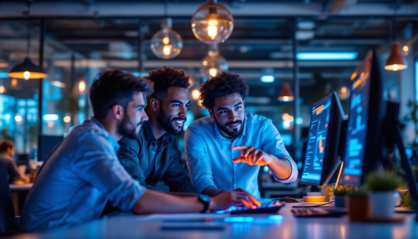 Free Tech Team Collaborates Image - Developers, Coding, Collaboration ...