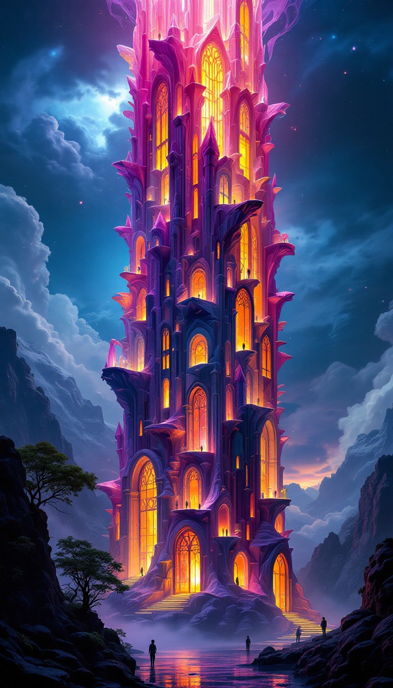 The Invisible Tower Free Impossible Fantasy Tower Image - Fantasy, Architecture, Tower ...