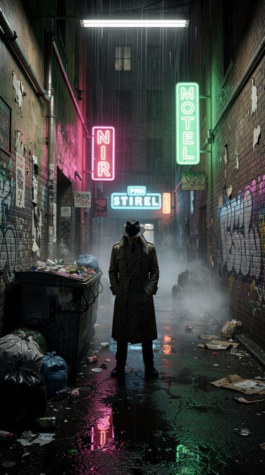 Free Neon Noir Detective Image - Detective, Noir, Neon | Download at ...