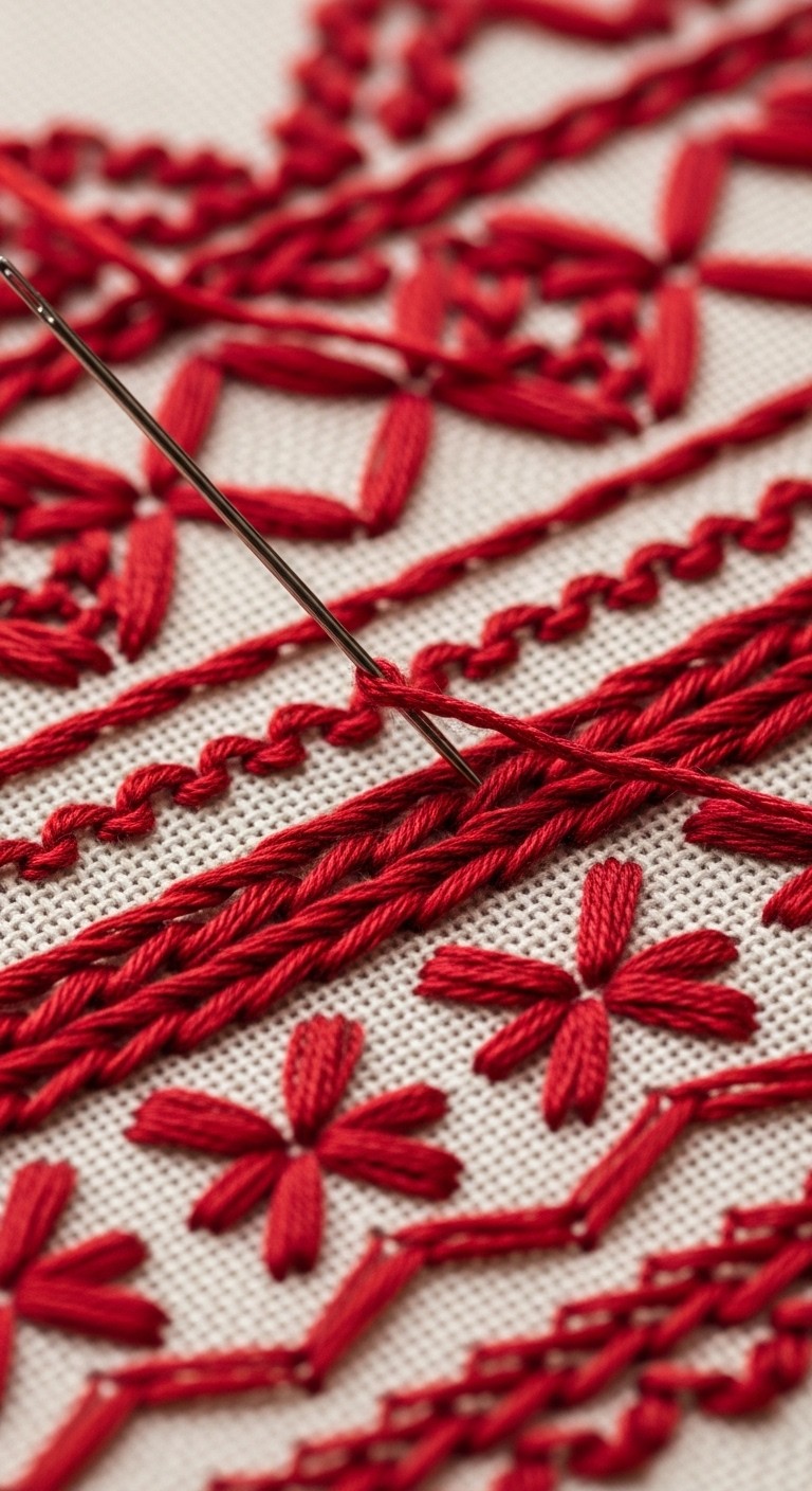 Red Thread Creations Free Red Thread Artistry Image - Embroidery, Thread, Fabric | Download ...